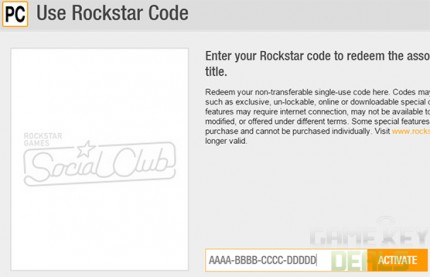 how to get rockstar activation code